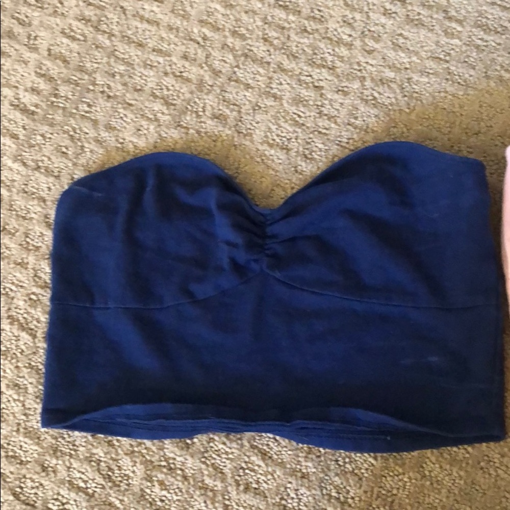 Forever 21 Navy tube top